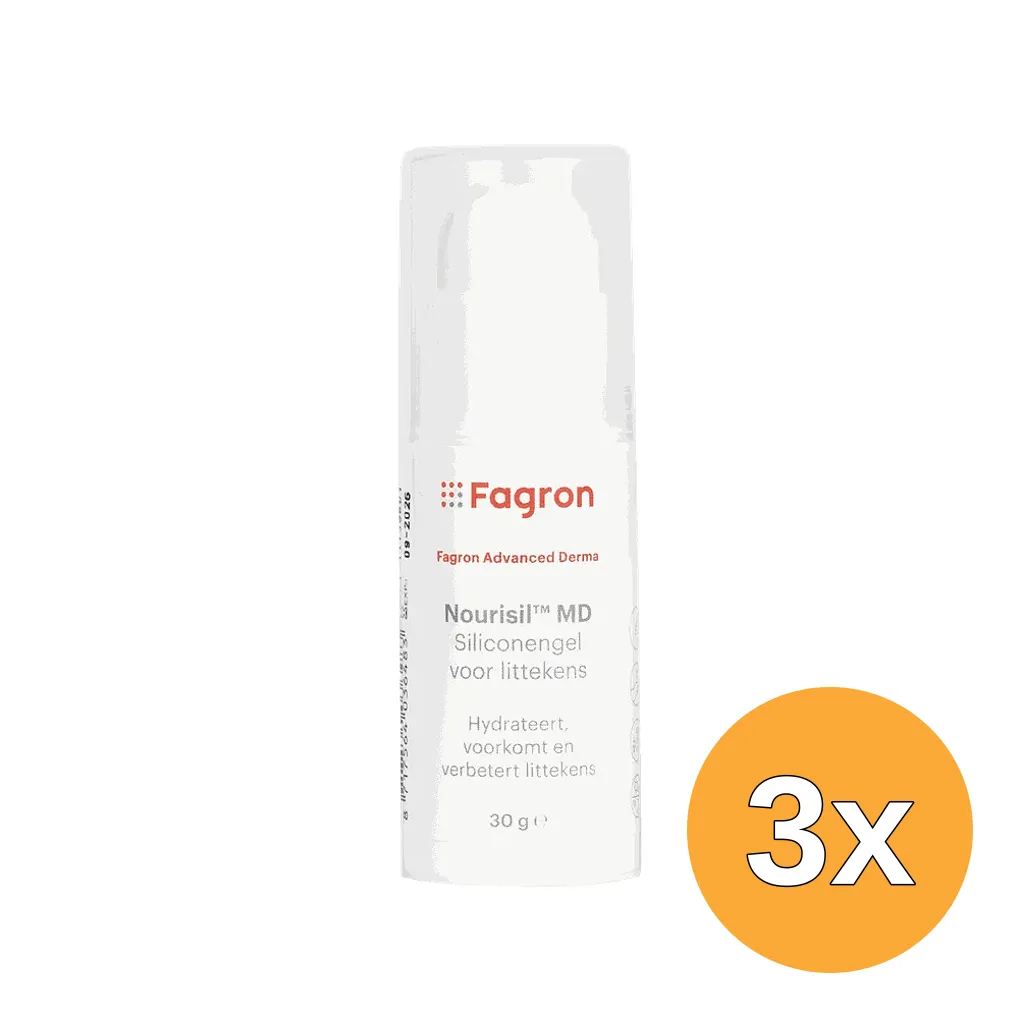3x Fagron Nourisil MD Siliconengel (30 gr)