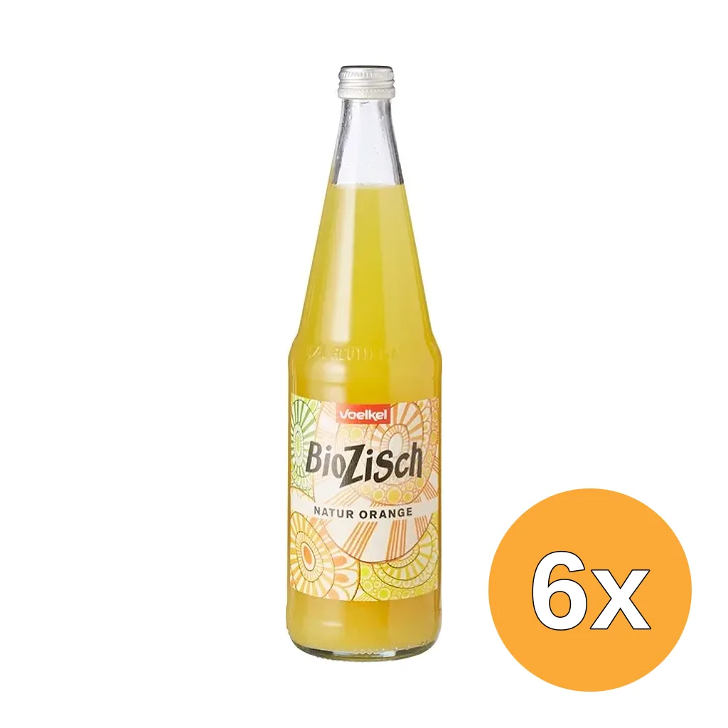 6x Voelkel Frisdrank Orange (700 ml)