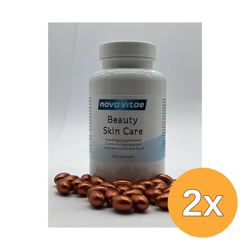 2x Nova Vitae Beauty Skin Care (100 capsules)