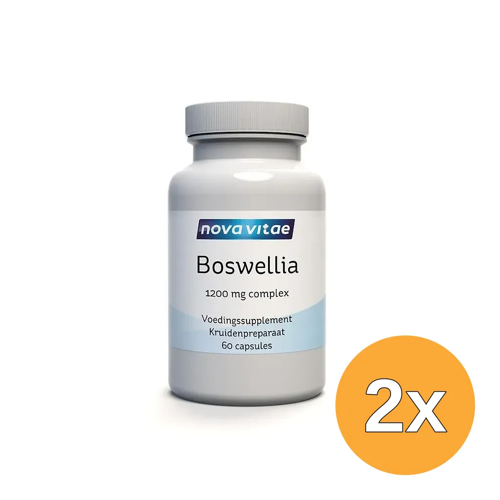 2x Nova Vitae Boswellia 1200Mg Complex (60 capsules)