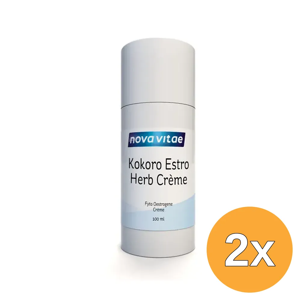 2x Nova Vitae Kokoro Estro Herb Creme (100 ml)