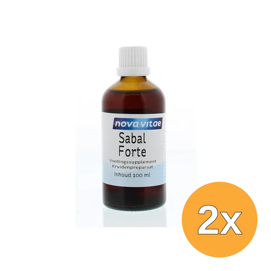 2x Nova Vitae Sabal forte (100 ml)