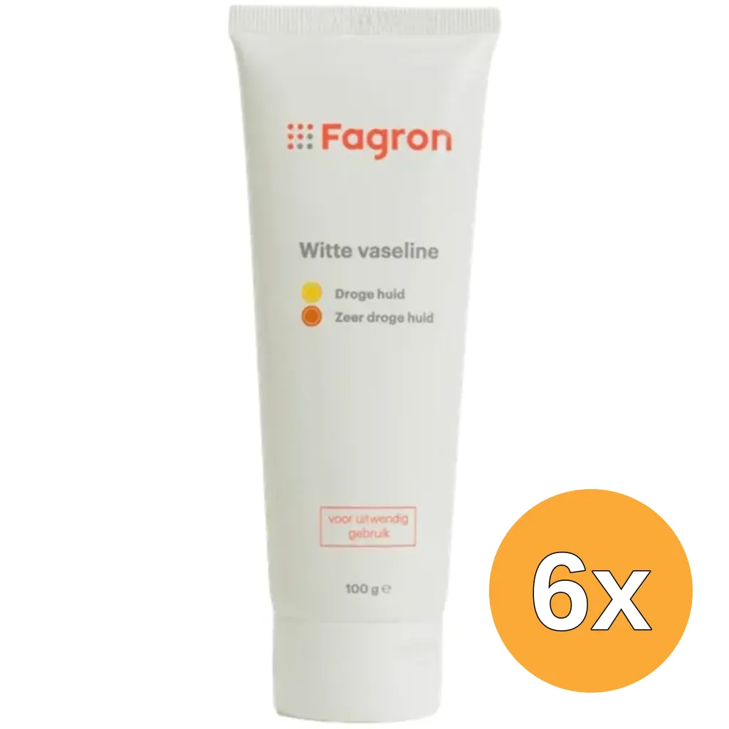 6x Fagron Witte Vaseline (30 gr)