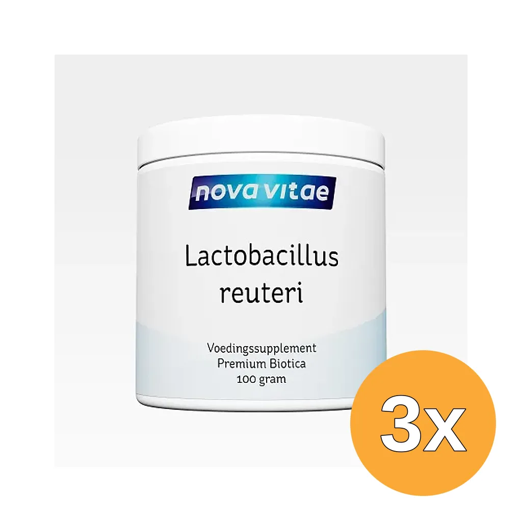 3x Nova Vitae Lactobacillus Reuteri (100 gr)