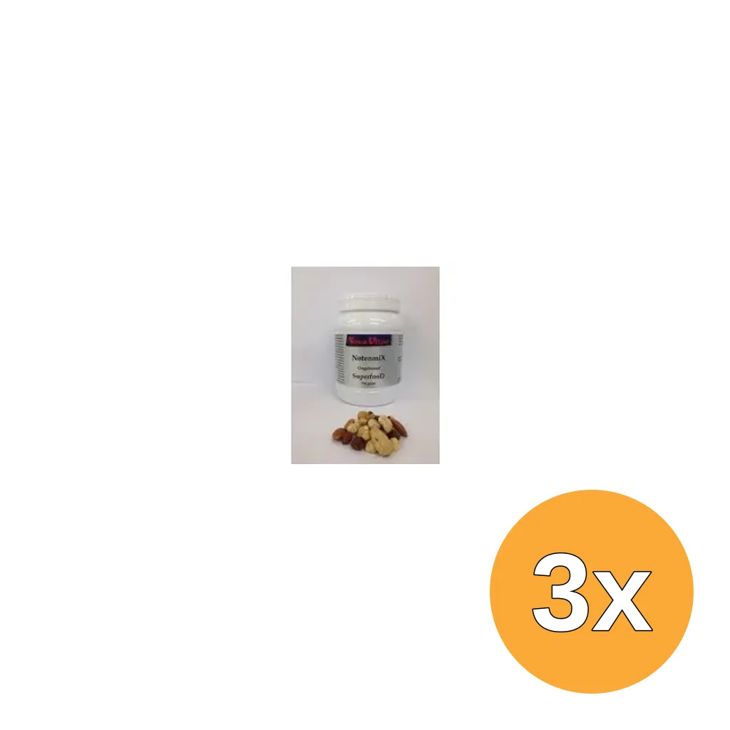 3x Nova Vitae Notenmix Ongebrand (750 gr)