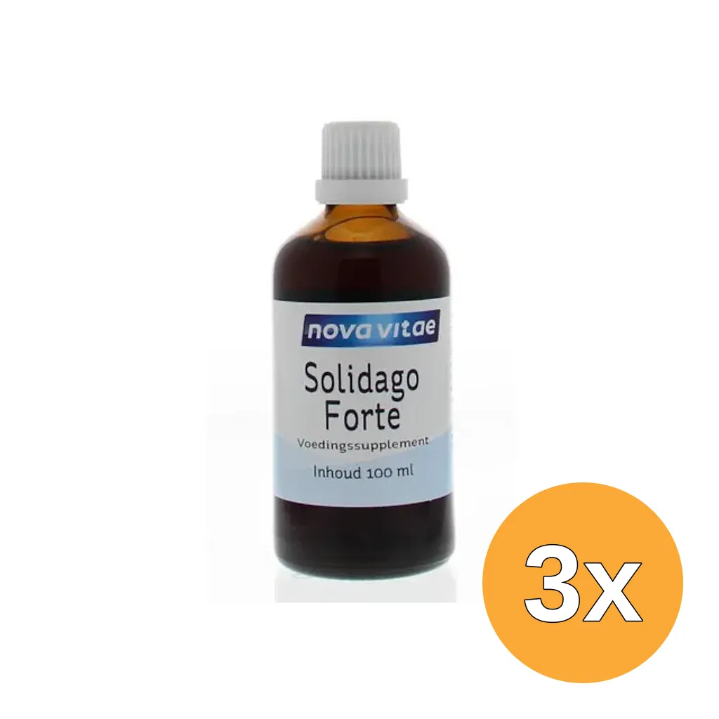 3x Nova Vitae Solidago Forte (100 ml)