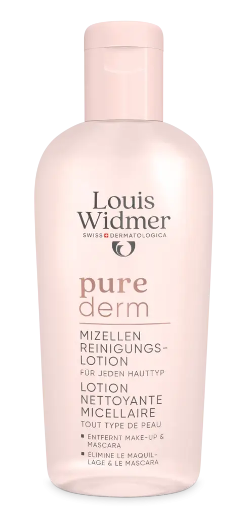 Louis Widmer Purederm Micellaire Reinigingslotion zonder Parfum (200 ml)