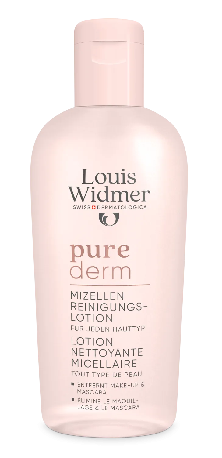 Louis Widmer Purederm Micellaire Reinigingslotion zonder Parfum (200 ml)