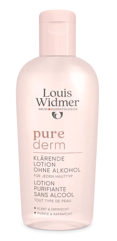 Louis Widmer Purederm Zuiverende Tonic zonder Alcohol Licht Geparfumeerd (200 ml)