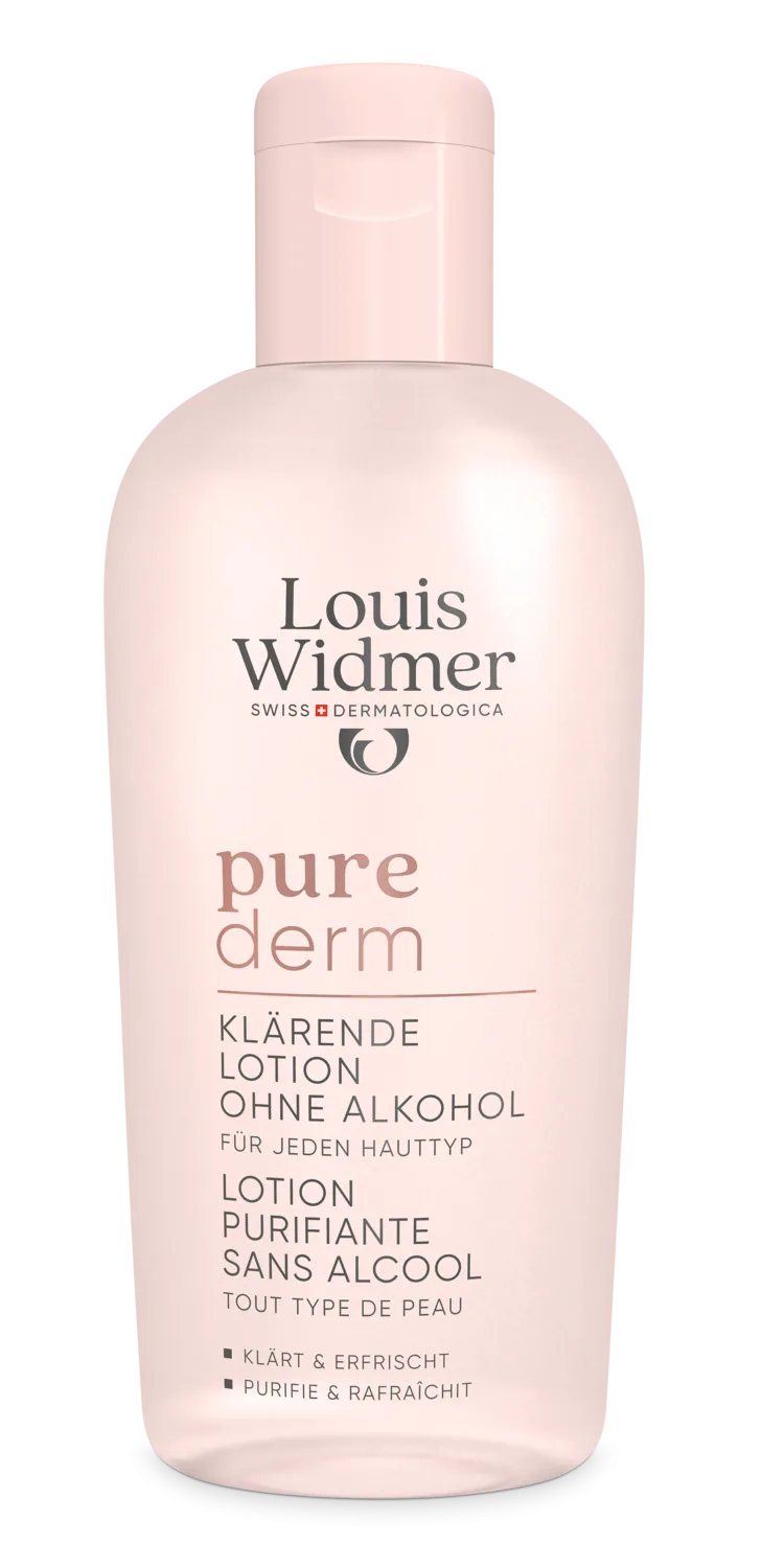 Louis Widmer Purederm Zuiverende Tonic zonder Alcohol Licht Geparfumeerd (200 ml)