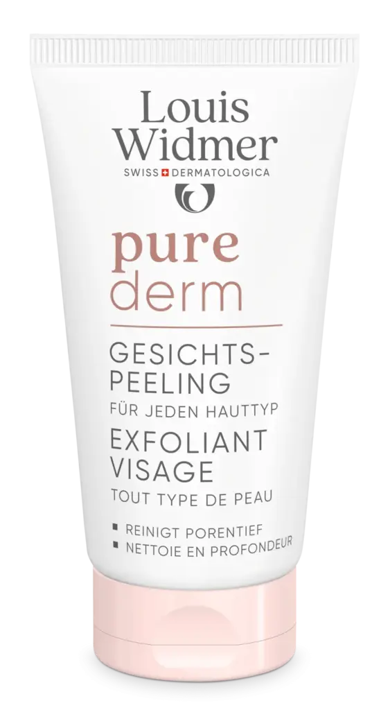 Louis Widmer Purederm Gezichtspeeling Licht Geparfumeerd (50 ml)