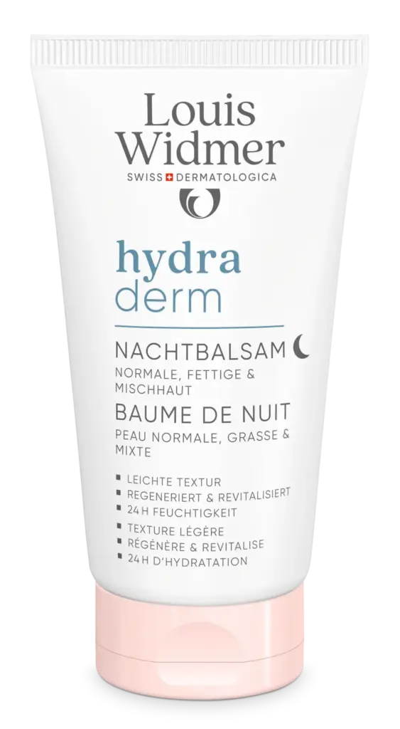 Louis Widmer Hydraderm Nachtbalsem Licht Geparfumeerd (50 ml)