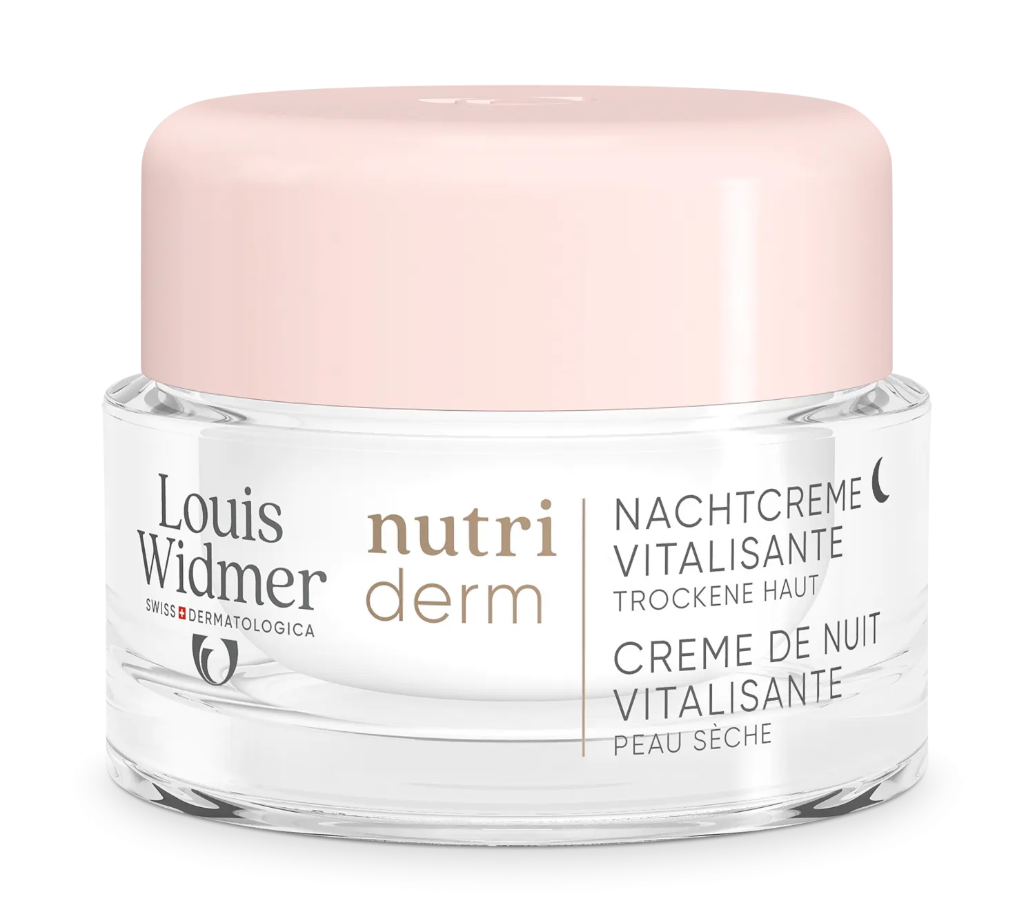Louis Widmer Nutriderm Nachtcrème Vitalisante Licht Geparfumeerd (50 ml)