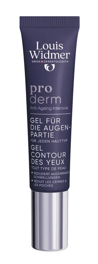 Louis Widmer Proderm Oogomtrekgel zonder Parfum (15 ml)