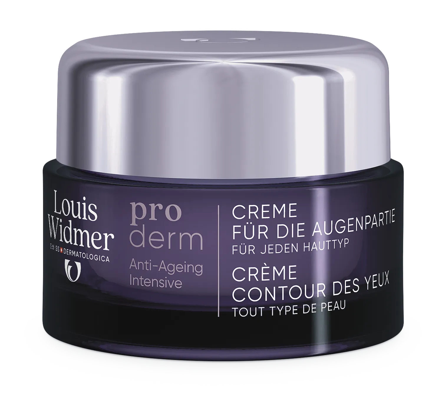 Louis Widmer Proderm Oogomtrekcrème zonder Parfum (30 ml)