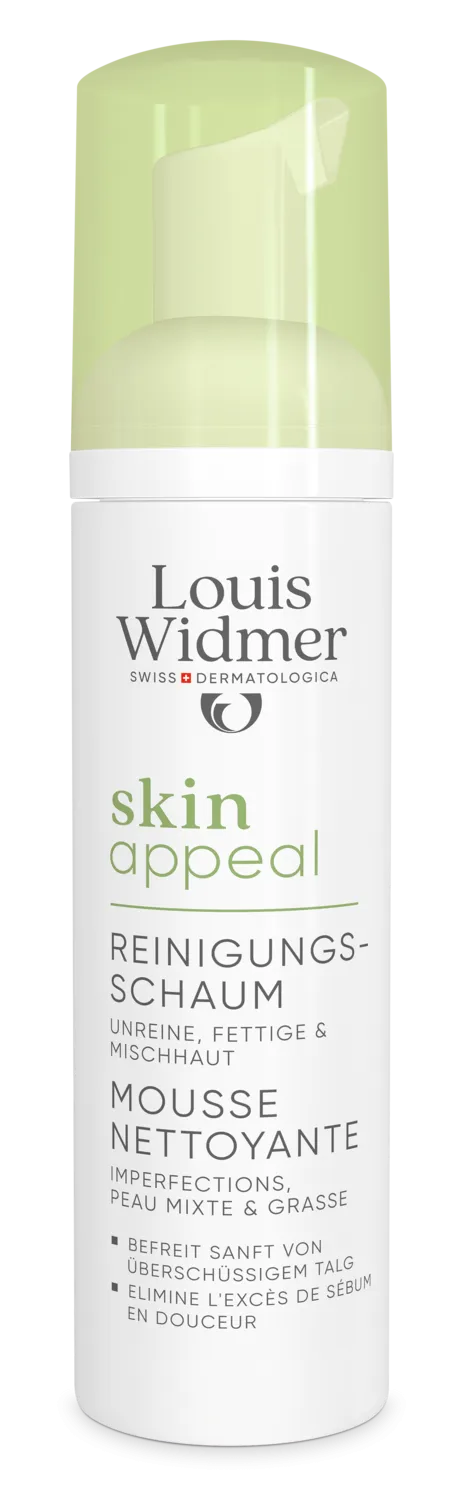 Louis Widmer Skinappeal Reinigende Mousse zonder Parfum (150 ml)