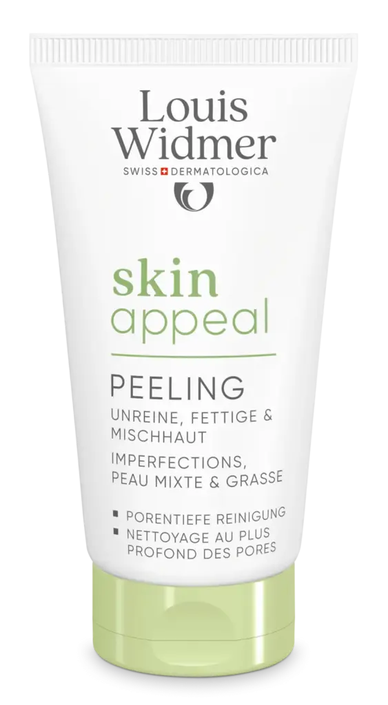 Louis Widmer Skinappeal Peeling zonder Parfum (50 ml)
