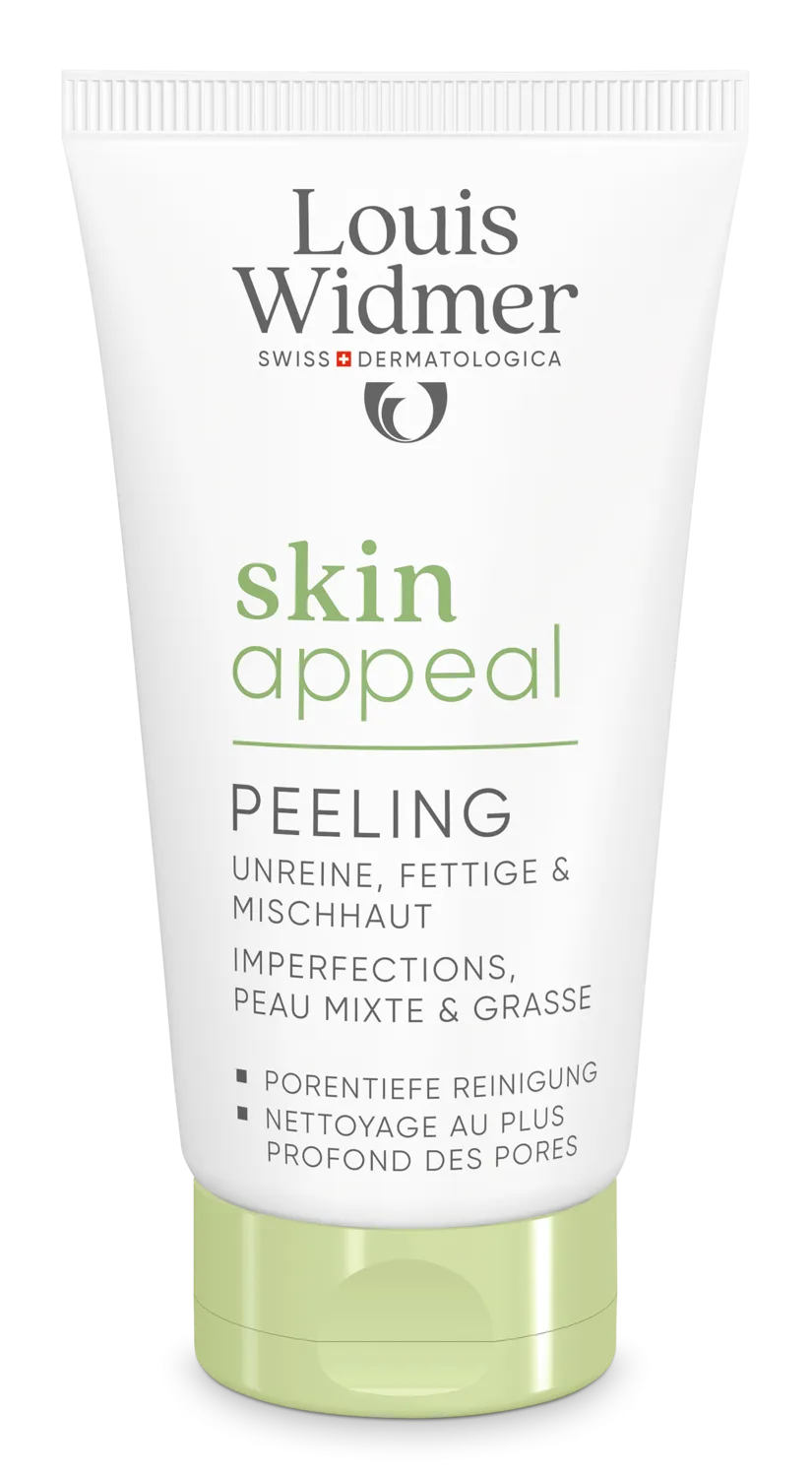 Louis Widmer Skinappeal Peeling zonder Parfum (50 ml)