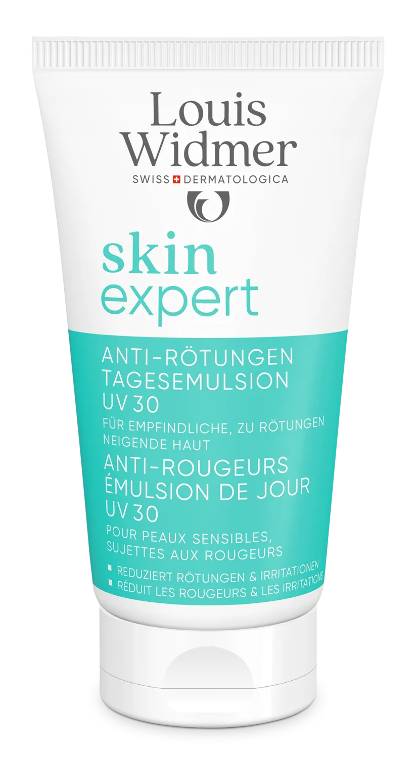 Louis Widmer Skinexpert Anti-roodheid Dagemulsie Uv 30 zonder Parfum (50 ml)