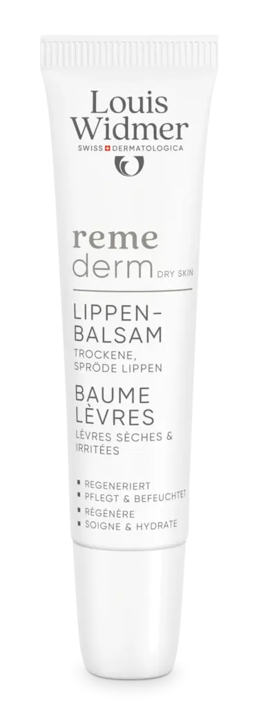 Louis Widmer Remederm Lippenbalsem Licht Geparfumeerd (15 ml)