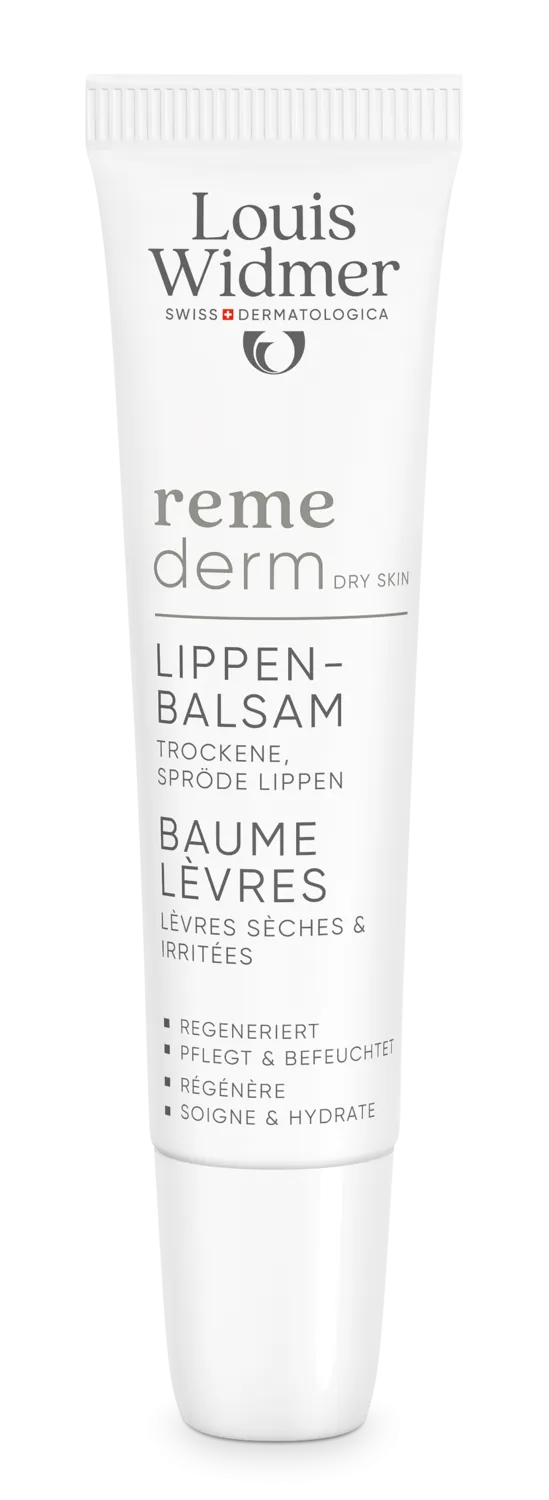 Louis Widmer Remederm Lippenbalsem Licht Geparfumeerd (15 ml)