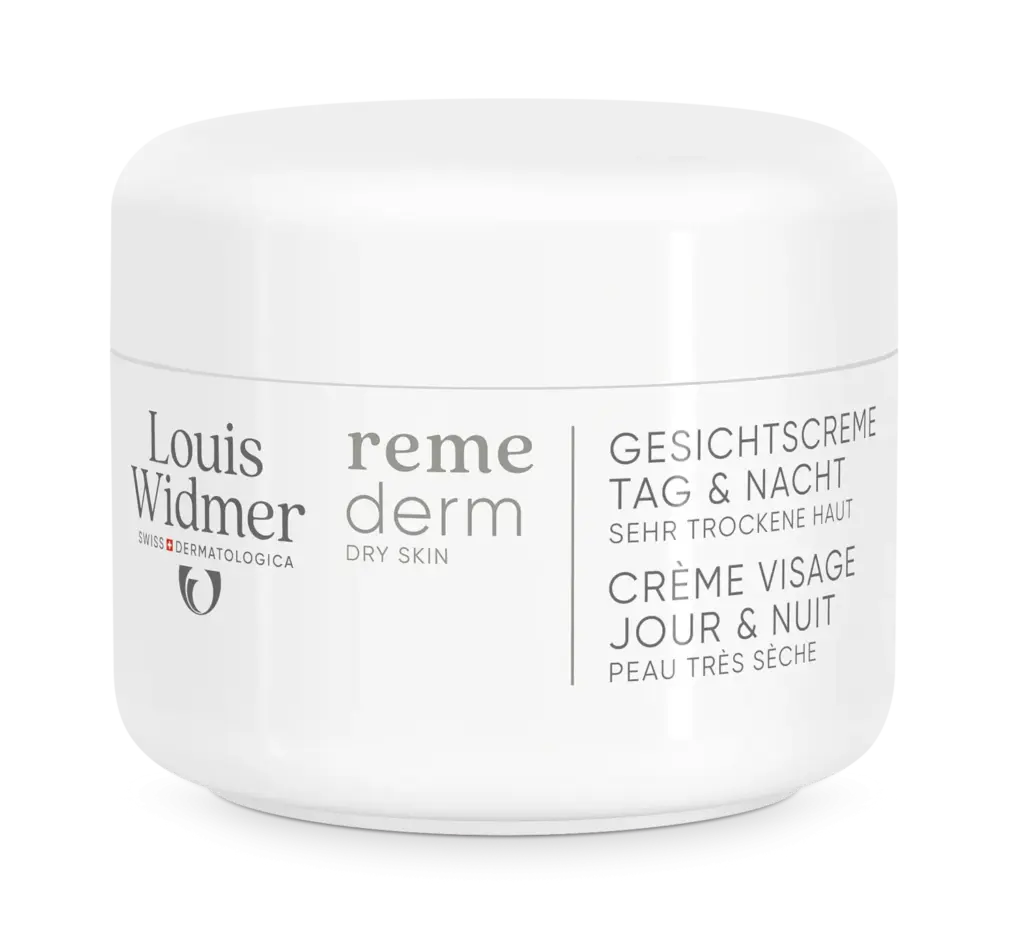 Louis Widmer Remederm Gezichtscrème Dag & Nacht zonder Parfum (50 ml)