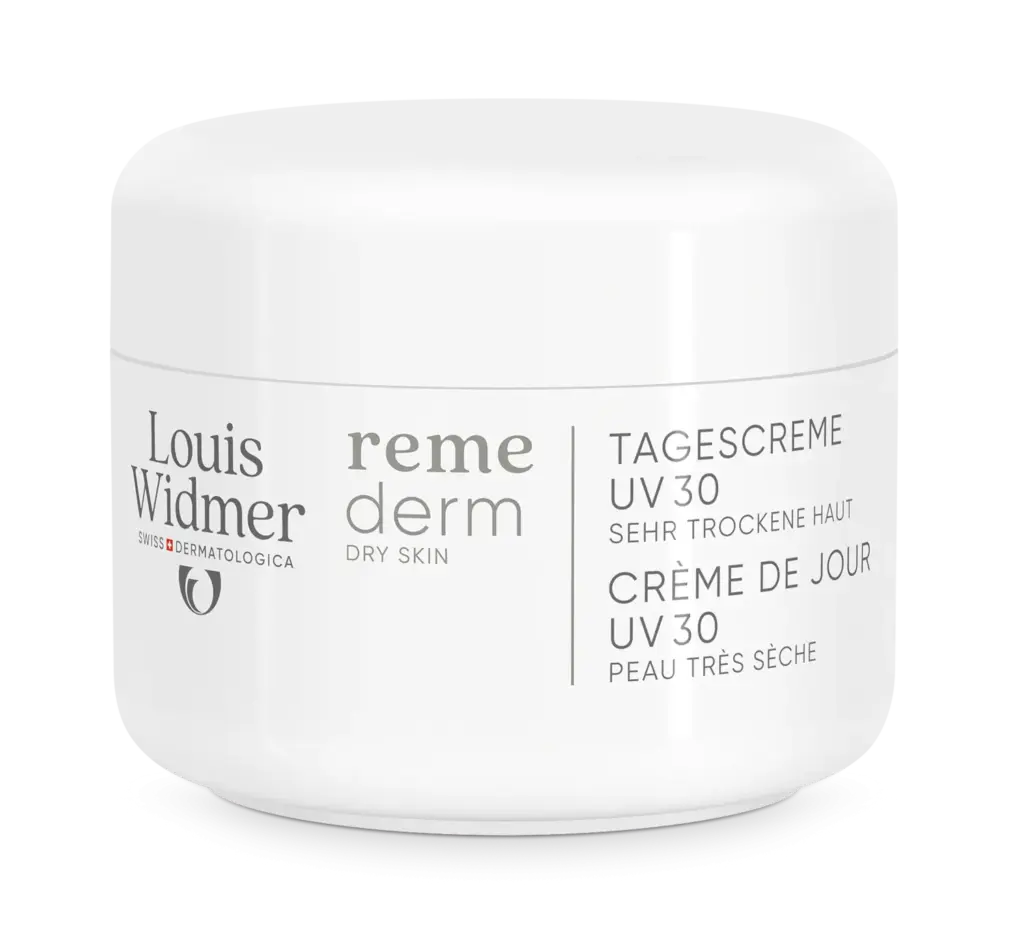 Louis Widmer Remederm Dagcrème Uv 30 zonder Parfum (50 ml)