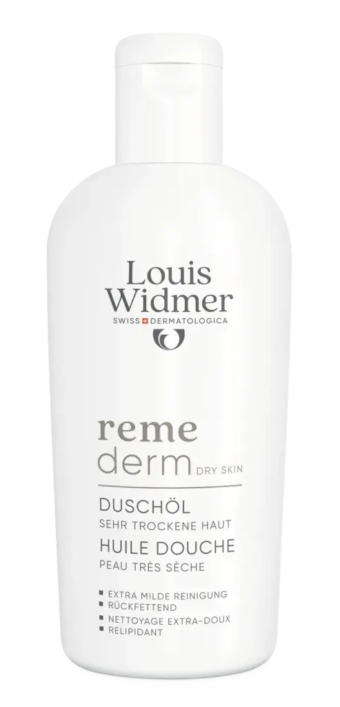 Louis Widmer Remederm Doucheolie Licht Geparfumeerd (200 ml)