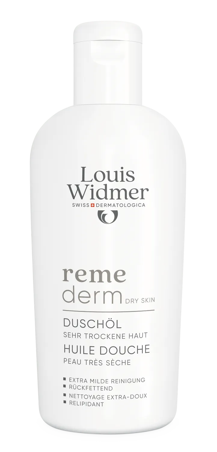 Louis Widmer Remederm Doucheolie Licht Geparfumeerd (200 ml)