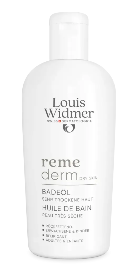 Louis Widmer Remederm Badolie Licht Geparfumeerd (250 ml)