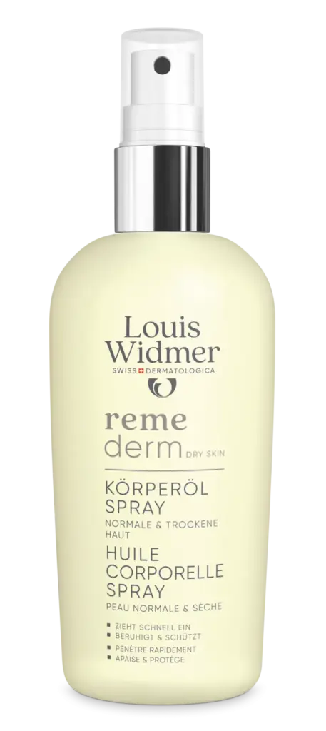 Louis Widmer Remederm Lichaamsolie Spray Licht Geparfumeerd (150 ml)