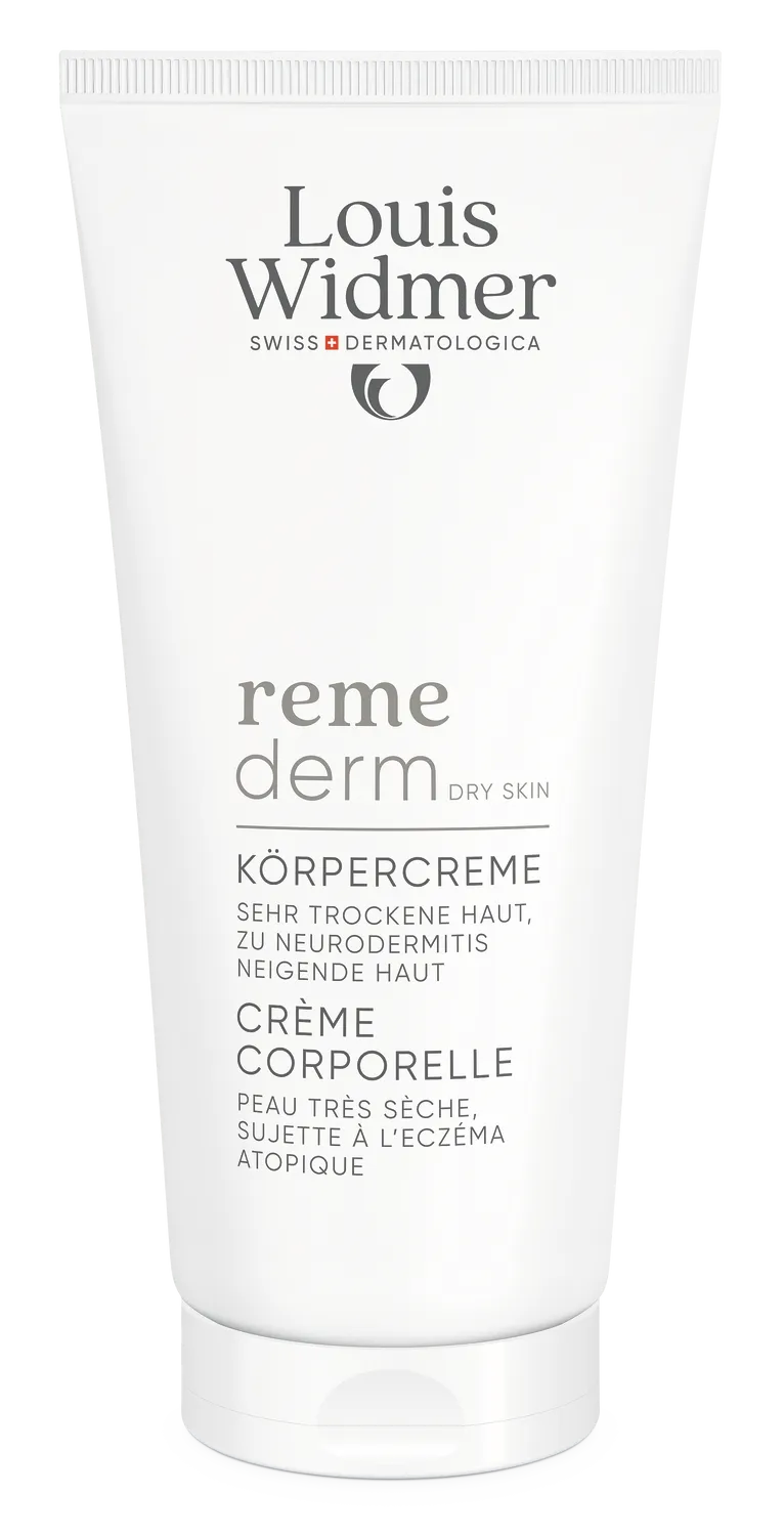 Louis Widmer Remederm Lichaamscrème Licht Geparfumeerd (200 ml)