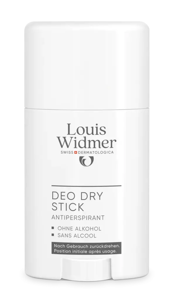 Louis Widmer Deo Dry Stick Antiperspirant zonder Parfum (50 ml)