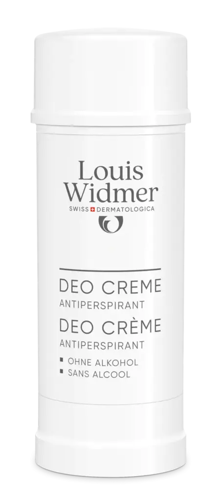 Louis Widmer Deo Crème Antiperspirant zonder Parfum (40 ml)