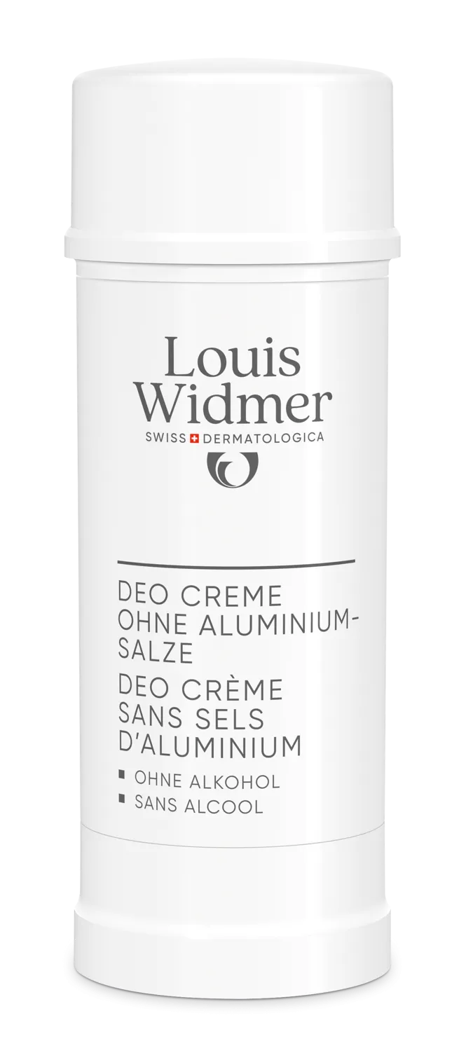 Louis Widmer Deo Crème zonder Aluminiumzouten Licht Geparfumeerd (40 ml)