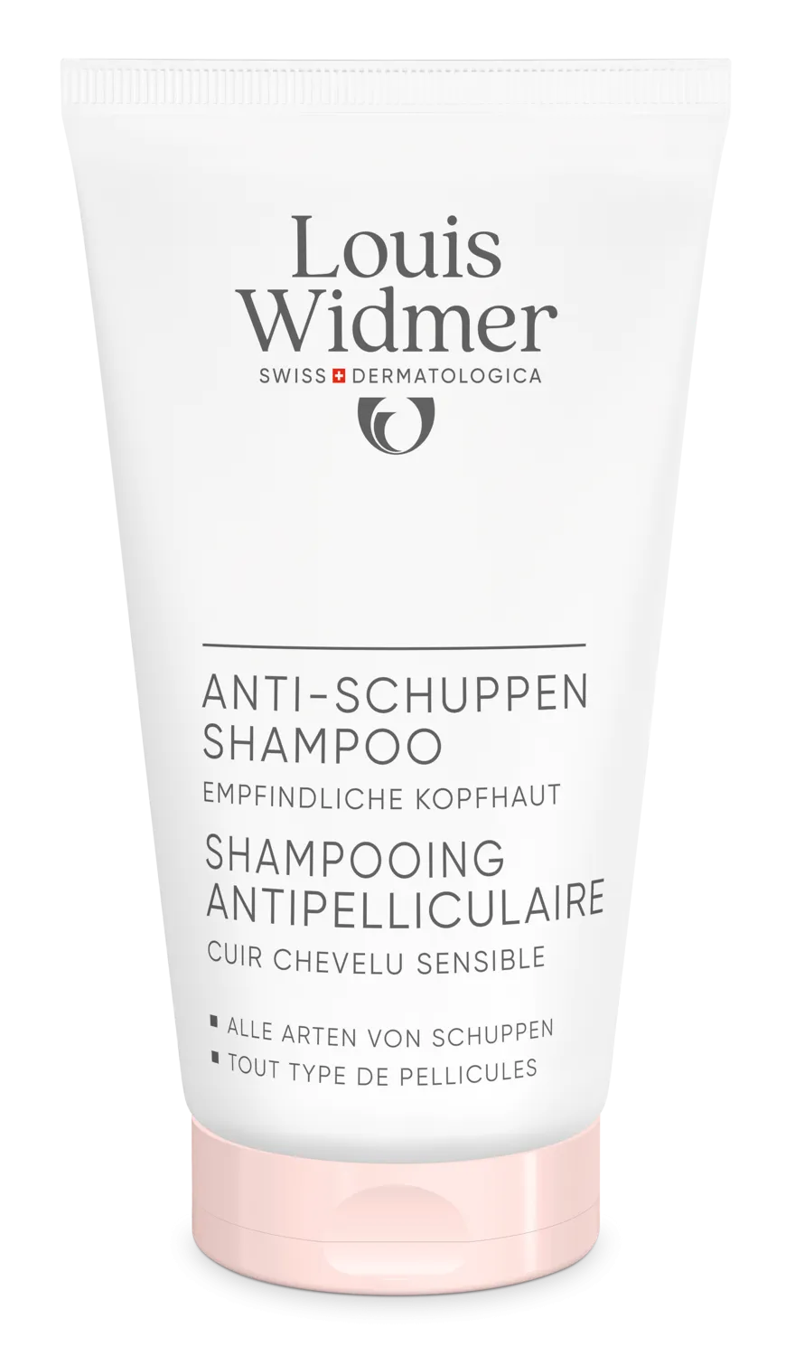 Louis Widmer Antiroosshampoo Licht Geparfumeerd (150 ml)