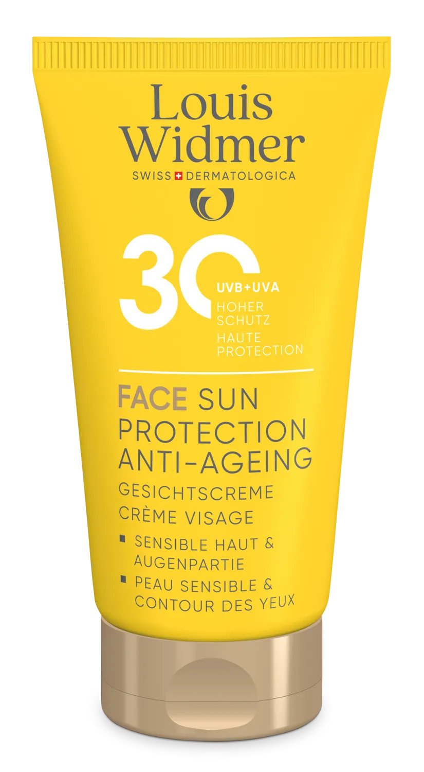 Louis Widmer Face Sun Protection Anti-ageing 30 zonder Parfum (50 ml)