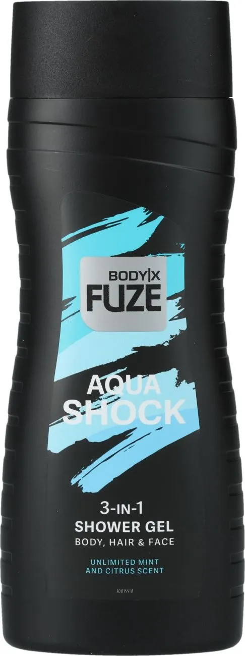 Body-x Fuze Douchegel - 3in1 Aqua Shock (300 ml)