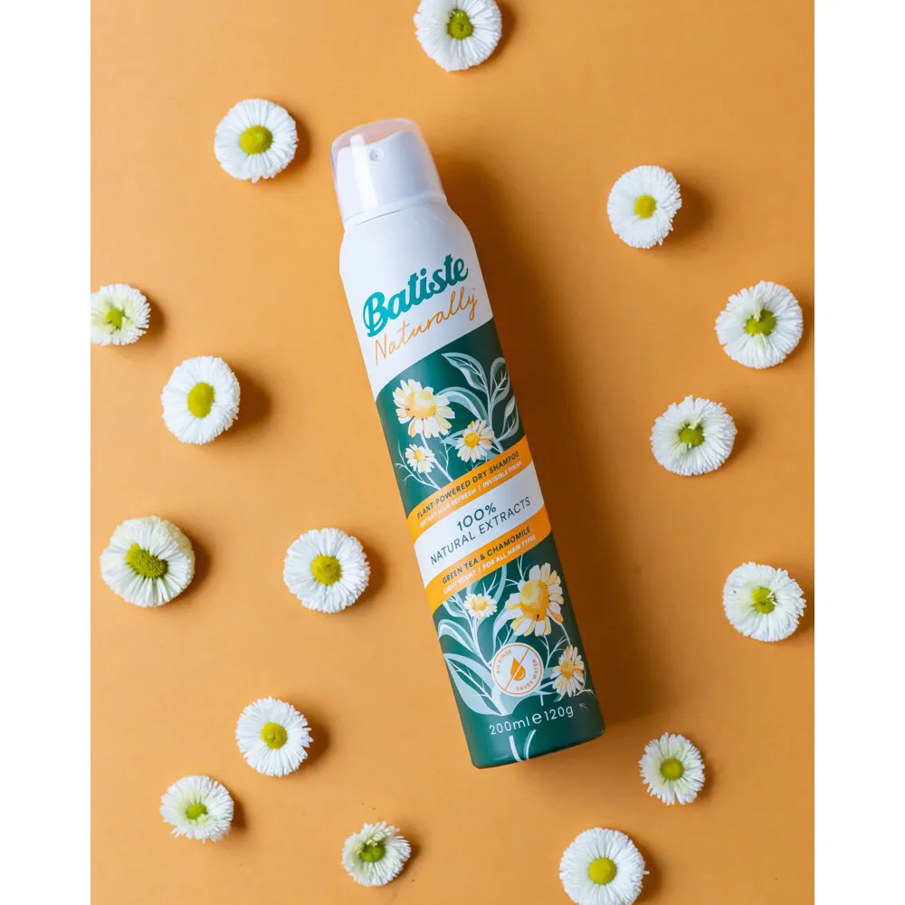 Batiste Droogshampoo Naturally Green Tea (200 ml) - image 2