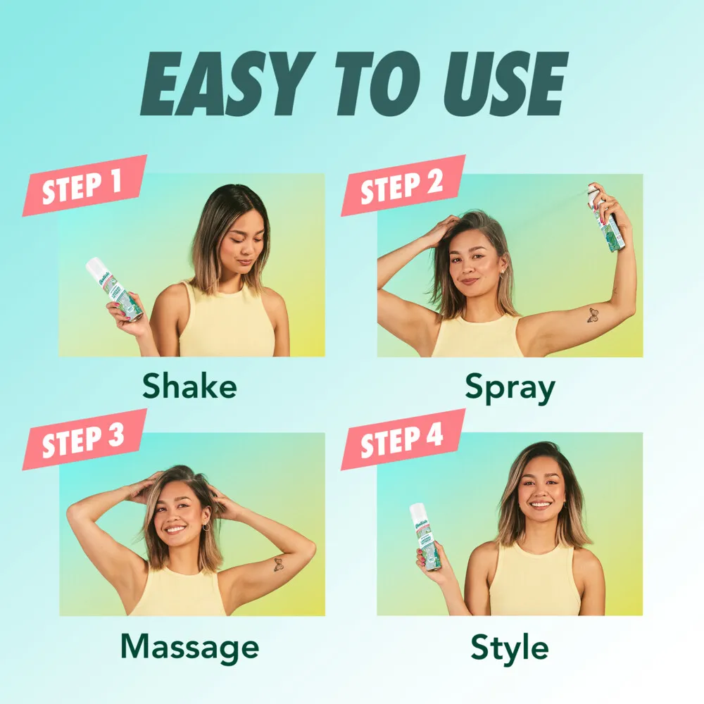 Batiste Droogshampoo Rose Gold (200 ml) - image 3