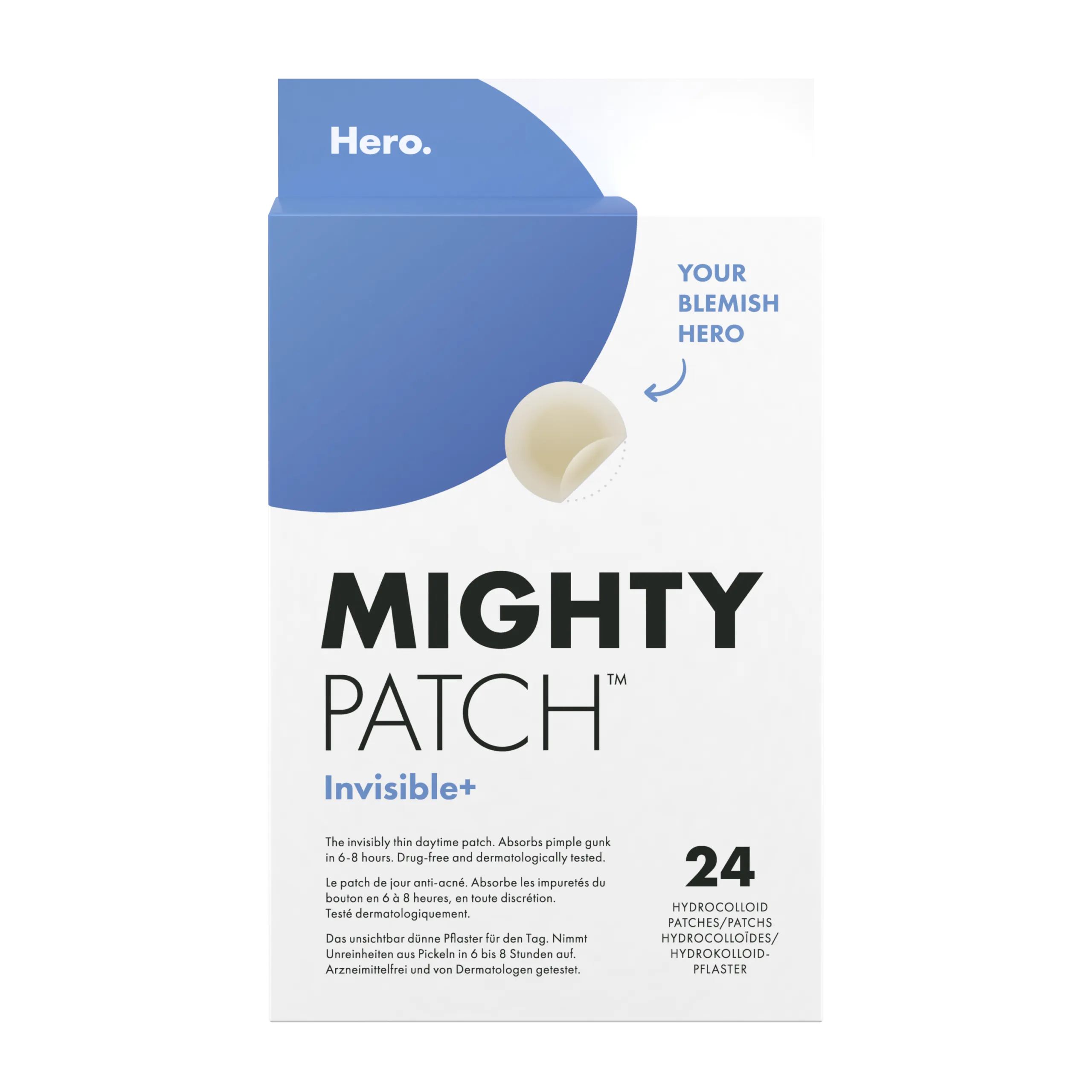Hero Mighty Patch Invisible Pimple Patches (24 stuks)