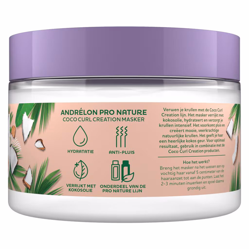 Andrelon Masker Coco Curl Creation (300 ml) - image 2