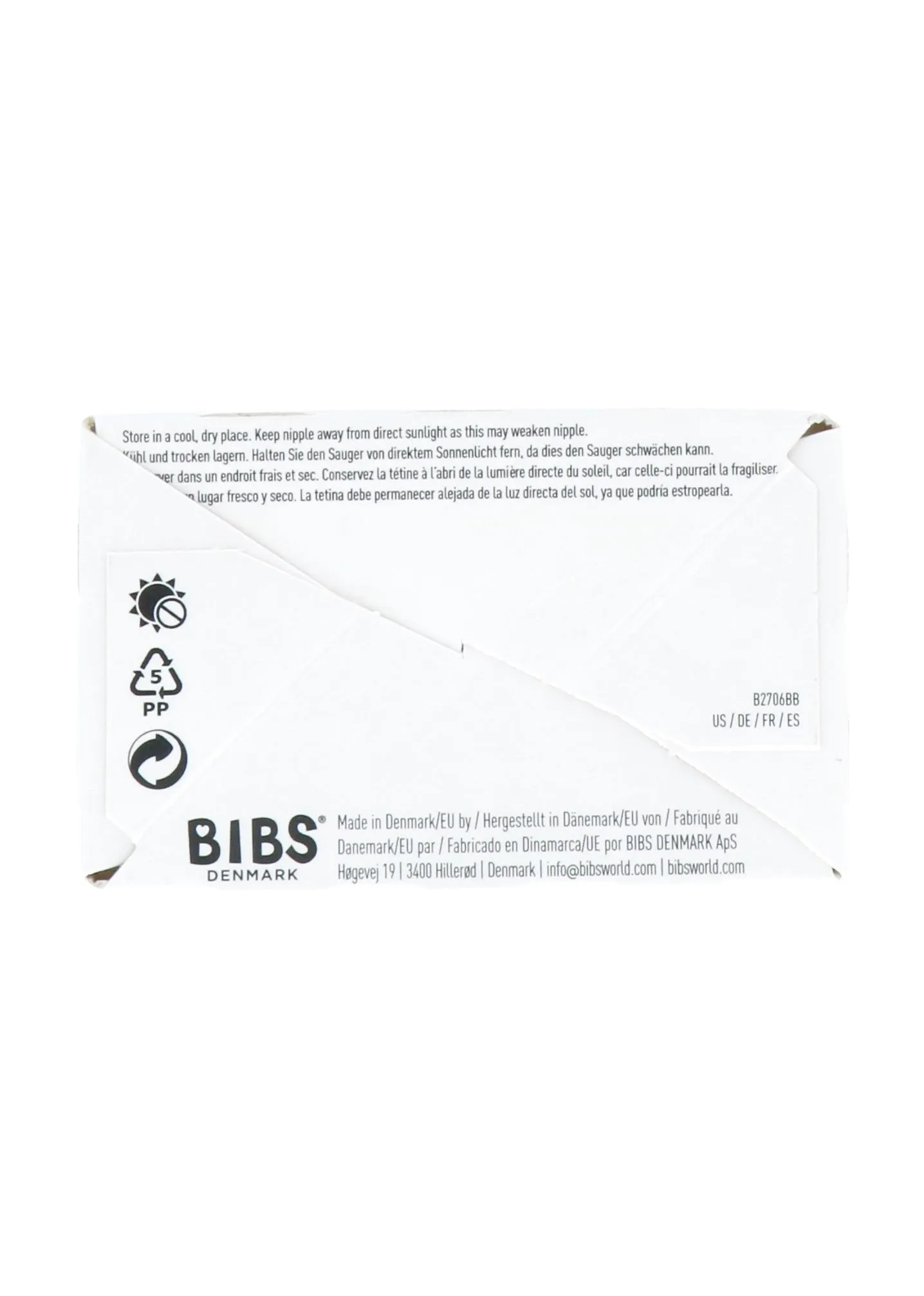 Bibs Fopspeen Maat 1 Blossom Lila (2 stuks) - image 4