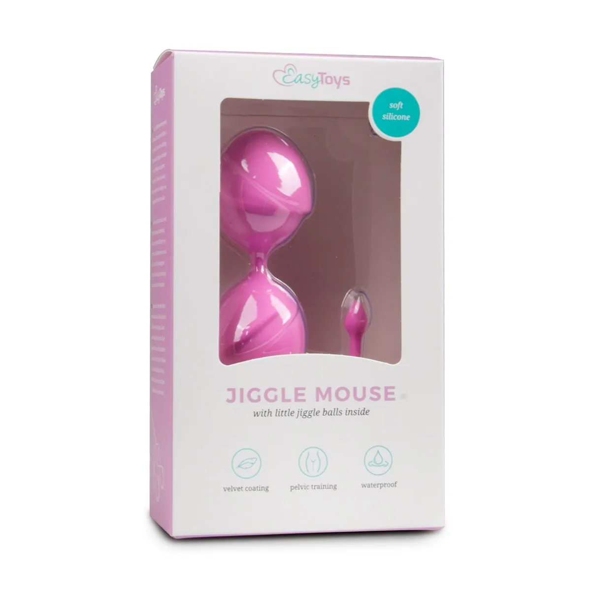 Easytoys Geisha Collection Dubbele vaginaballetjes - roze (1 stuk)