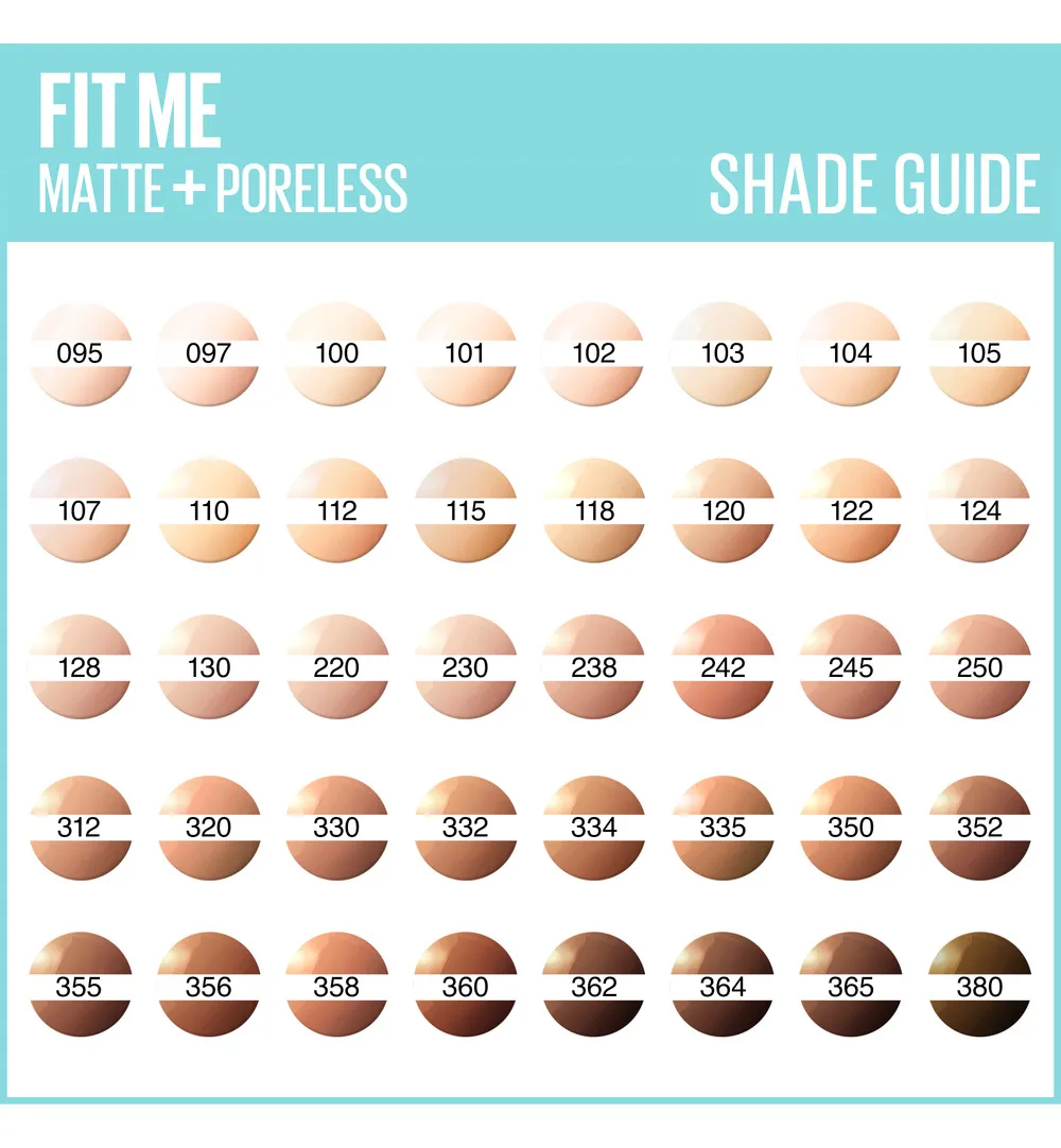 Maybelline Foundation Fit Me Matte + Poreless 120 Classic Ivory (1 stuk) - image 4