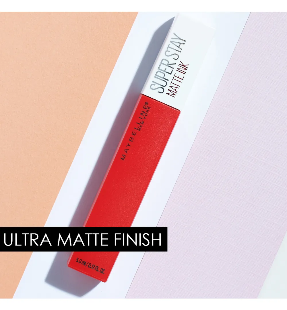 Maybelline Lipstick Superstay Matte Ink 10 Dereamer (1 stuk) - image 3