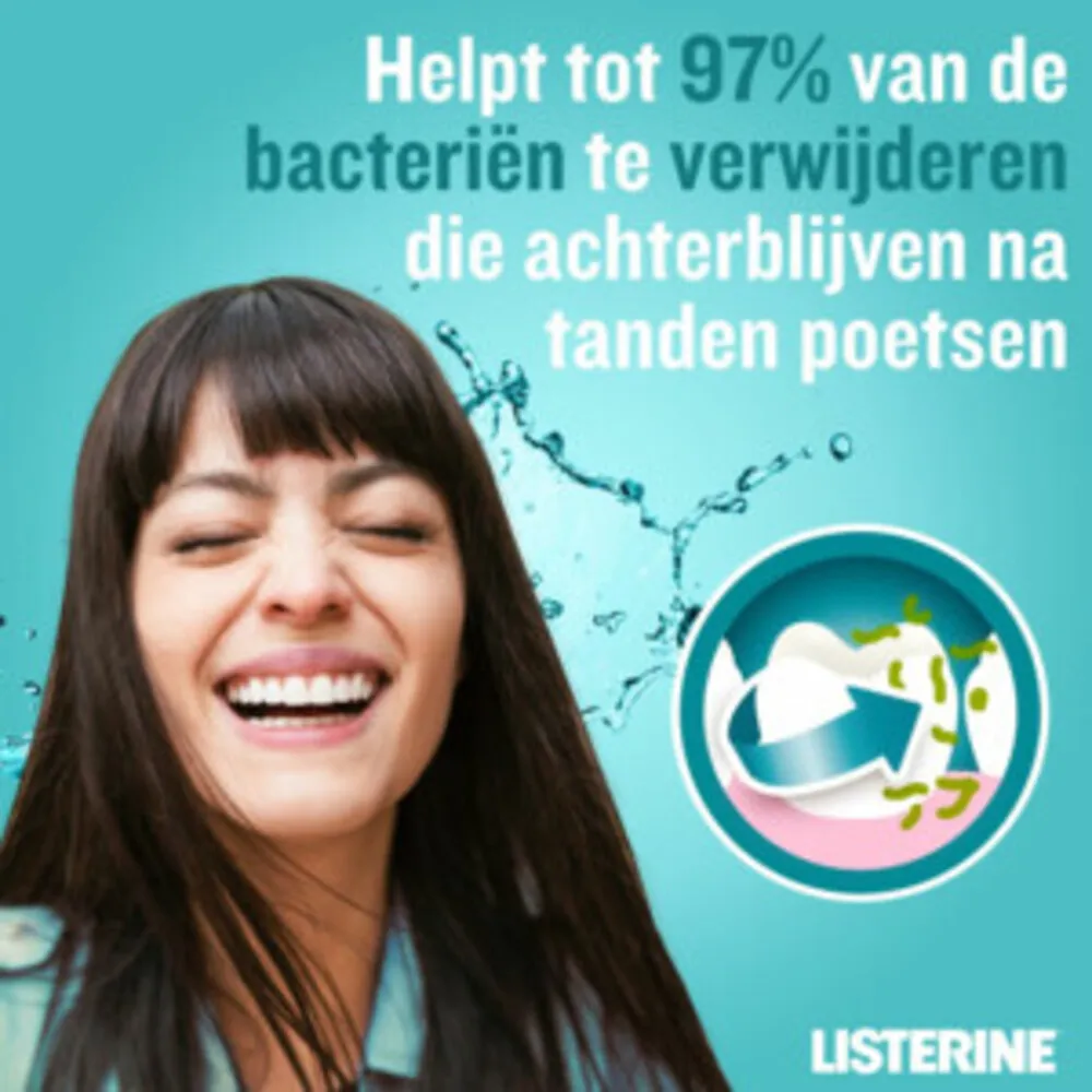 Listerine Mondwater Coolmint Mild (1000 ml) - image 3