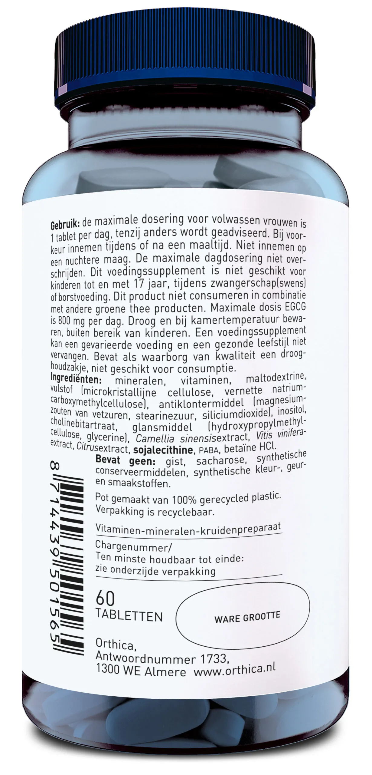 Orthica Multi Strata Fem (60 tabletten)