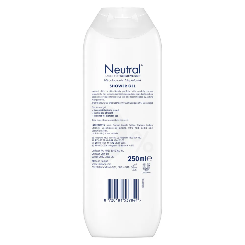 Neutral Showergel (250 ml)