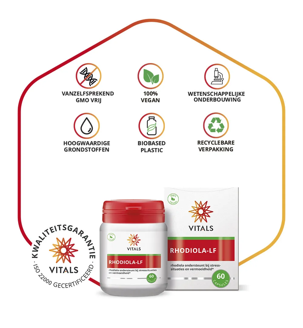 Vitals Rhodiola LF (60 capsules) - image 4